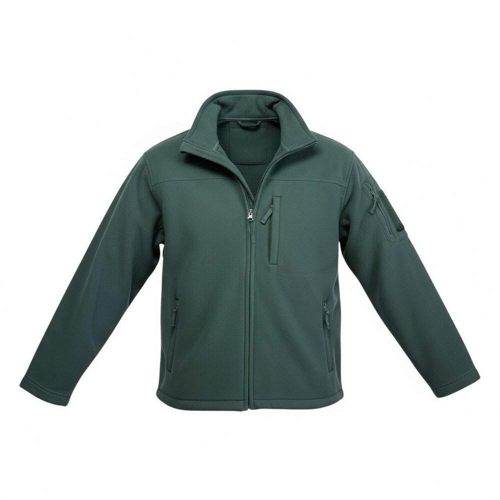 *Duluth Trading Co Fleece Jacket Mens XL Green Outdoor Active Hiking Workwear